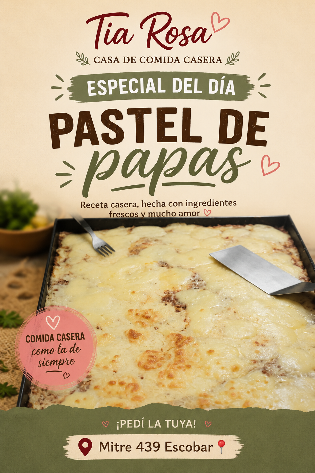 Pastel de Papas