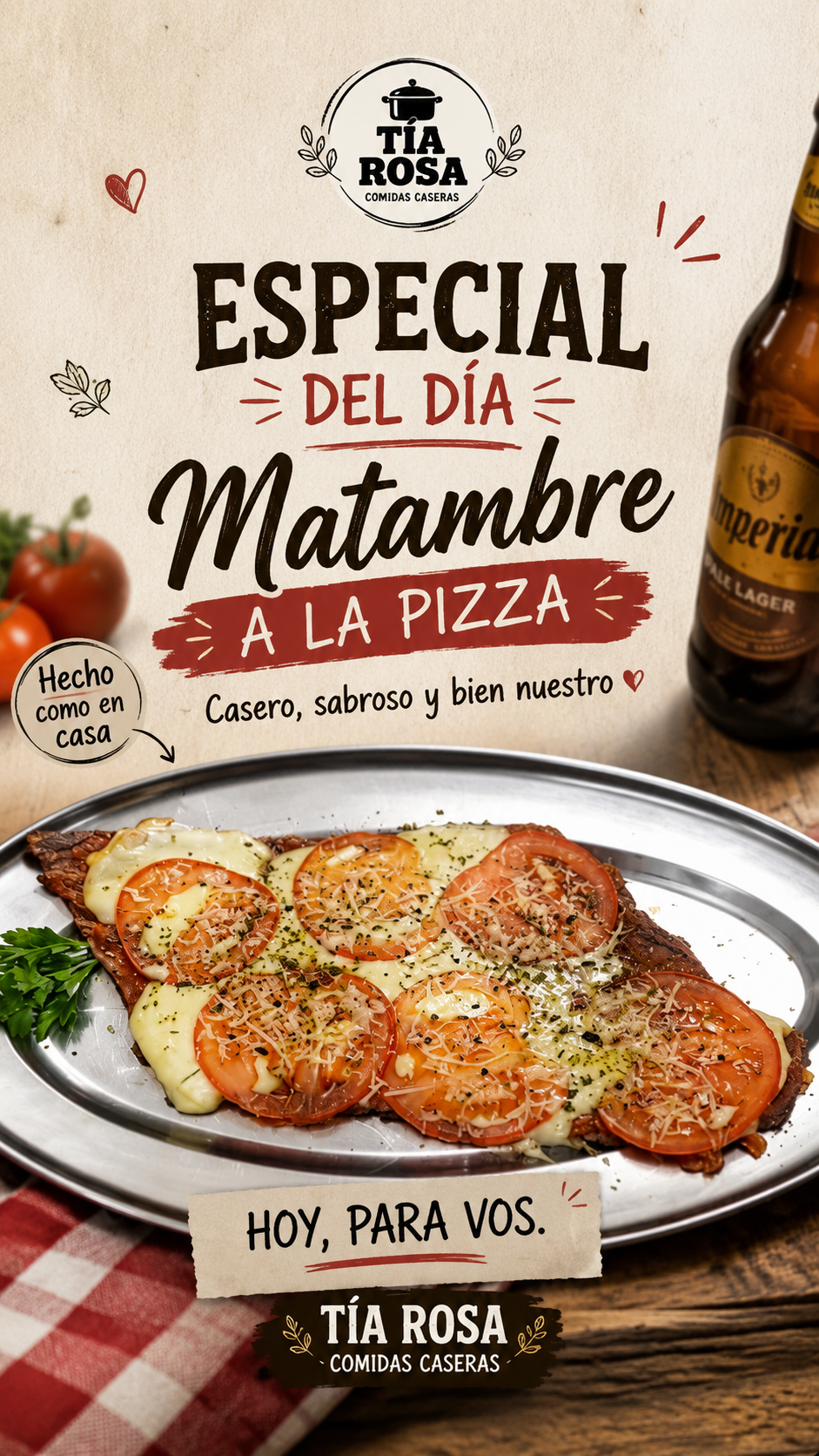 Matambre a la Pizza